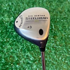 Callaway Golf Big Bertha Steelhead III 3 Fairway Wood (Unisex Steel)