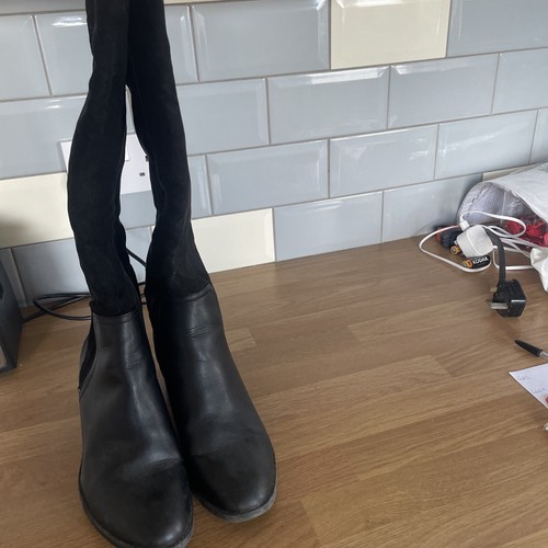 Black boots side 6 - black,