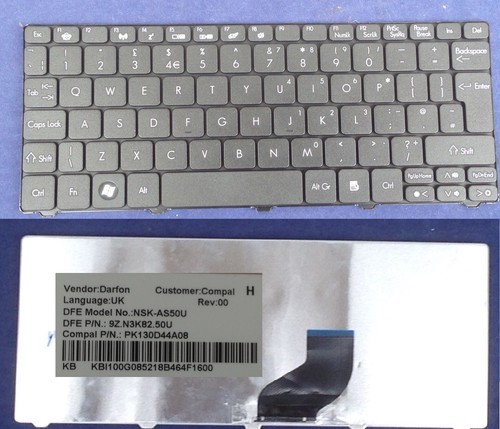 Keyboard qwerty packard - uk,