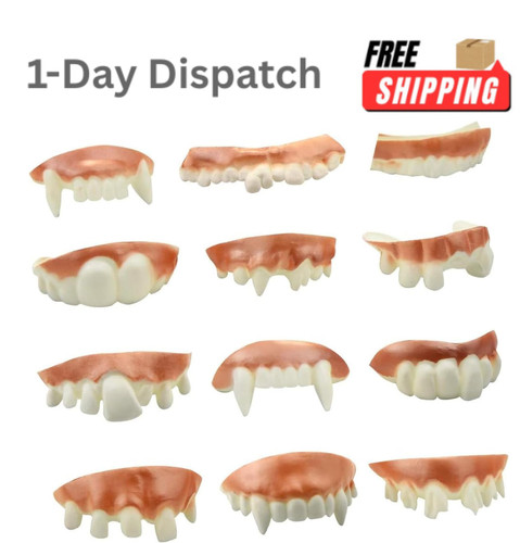 Yfhuvb 12pcs joke teeth - 12pcs,