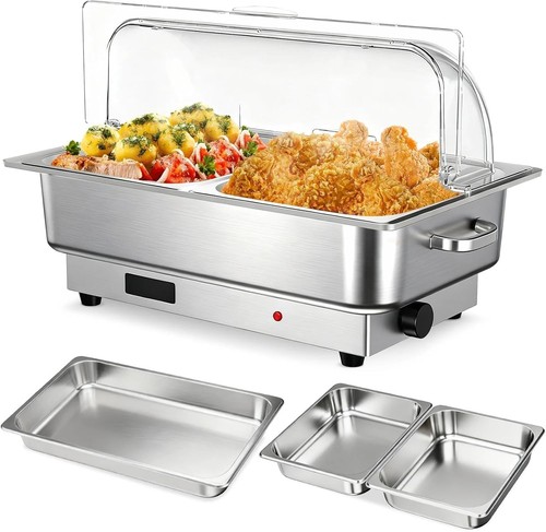 9qt stainless steel - stainless, electric