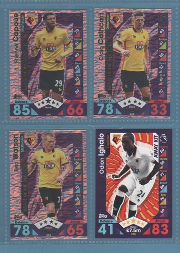 Watford match attax 2016 - watford, -2016-17