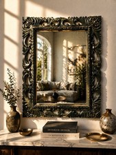 MONUMENTAL LARGE ORNATE Mirror