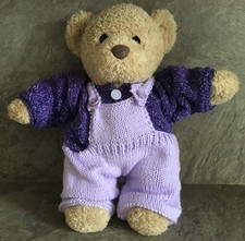 Hand Knitted Teddy Bear