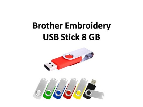 Brother embroidery usb stick - brother, 8