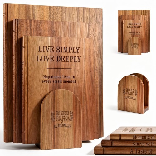 Acacia chopping board - board, with