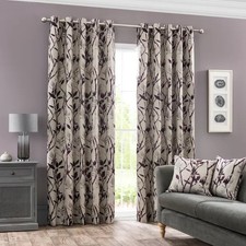 Dunelm Zen Plum Jacquard