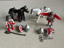 playmobil, knights and dragon