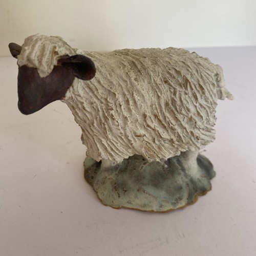 Hand made black - black, sheep