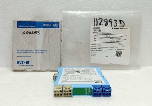 Eaton mtl5549 channel - mtl5549, 2-channel