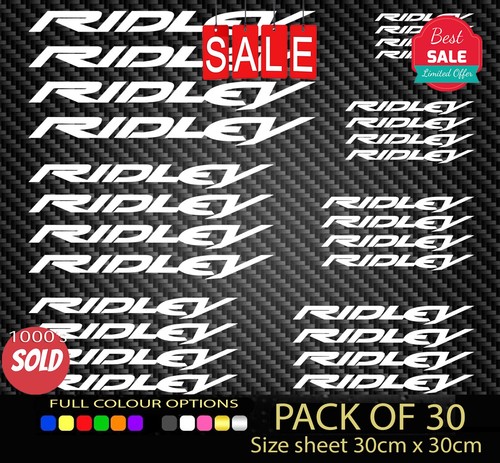 Ridley vinyl decal stickers - decal,