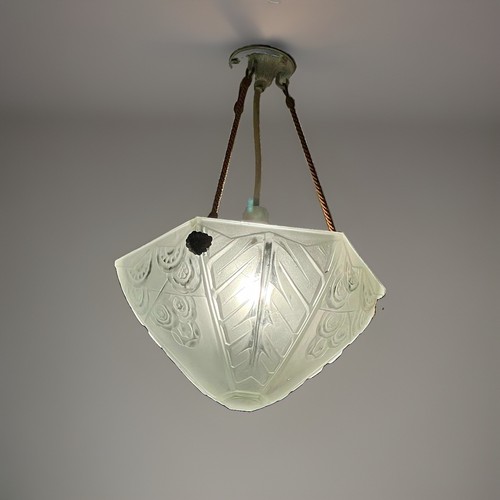 Sabino art deco frosted - art, glass