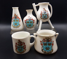 Goss/Crested China x5 all with