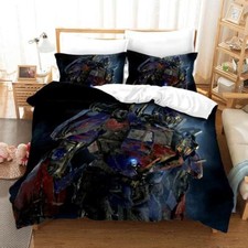 Transformers Duvet Cover Set Name Customizable Quilt Decor 03.Bedding Bedclothes