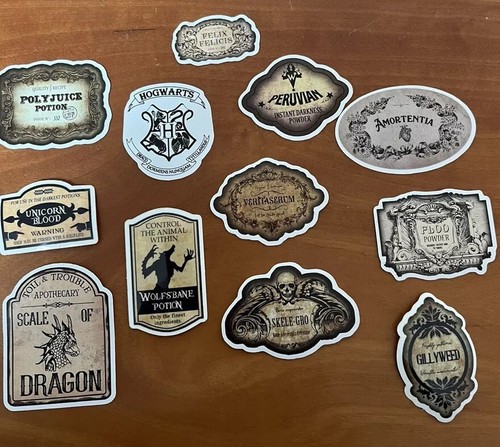 Harry potter potions sticker - harry,
