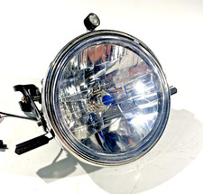 12V Motorcycle Headlight Hi Lo Beam + Turn Signal Light Indicator Lamp + Mount