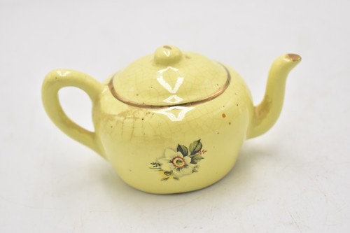Vintage hand painted - painted, yellow
