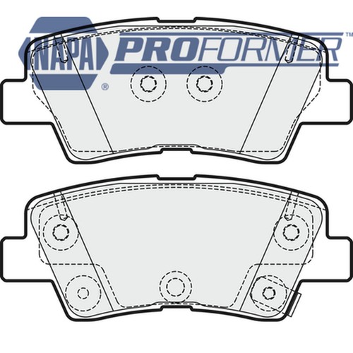 Brake pads set for ssangyong - pads,