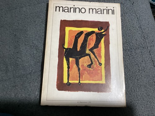 Rare book marino marini - book, text