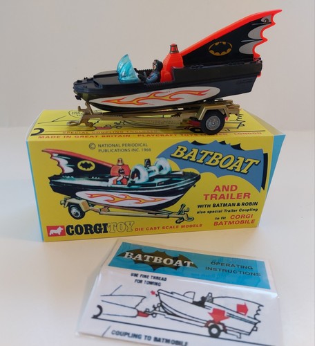 Corgi 107 batboat - &, trailer