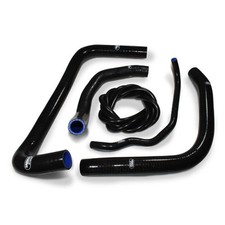 BLACK Samco Rad Hoses fit