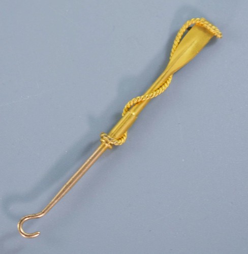 Antique gilt metal rowing - antique,