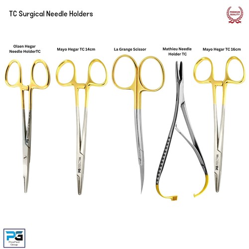Dental needle holders - dental, tc