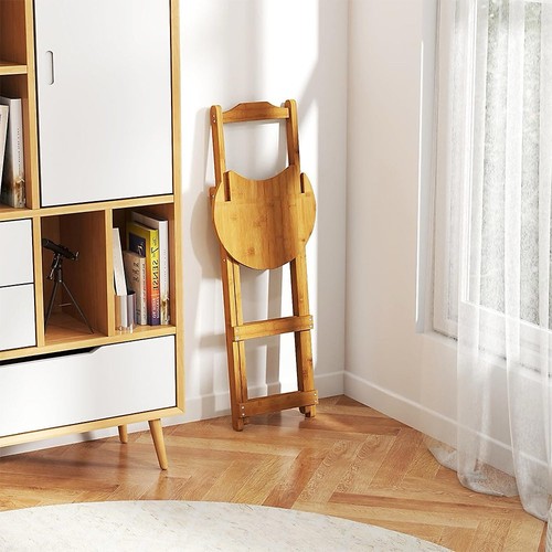 Wooden folding bar stool - wooden,