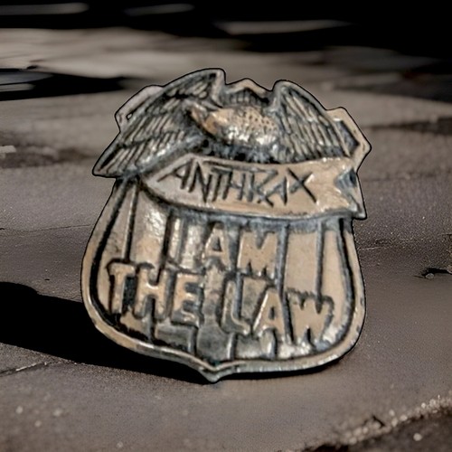 Vintage anthrax the law - "i,