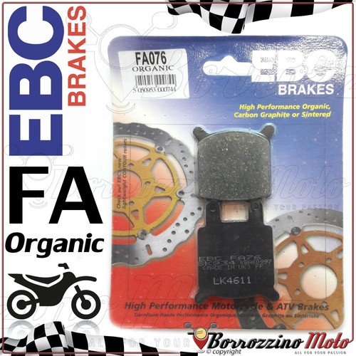 Ebc fa076 organic brake pads - ebc,