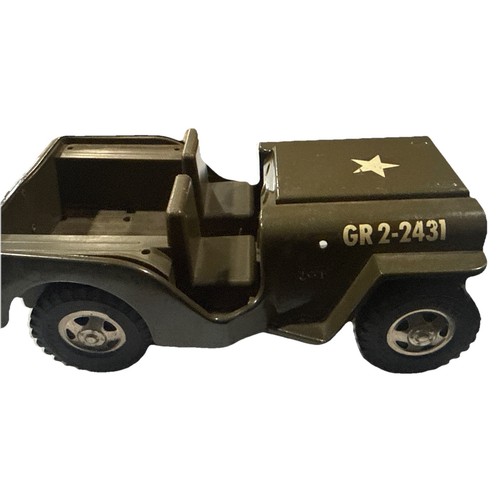 Vintage pressed steel military - pressed,