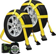 Tow Dolly Straps 2 Pack Flat