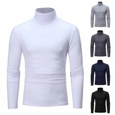Mens Roll Neck Lightweight