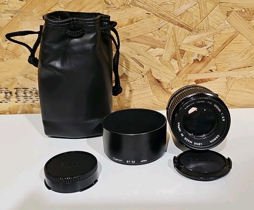 Canon 100mm lens with - fd,