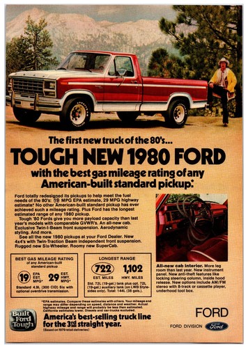 1980 ford series pickup - f-series,