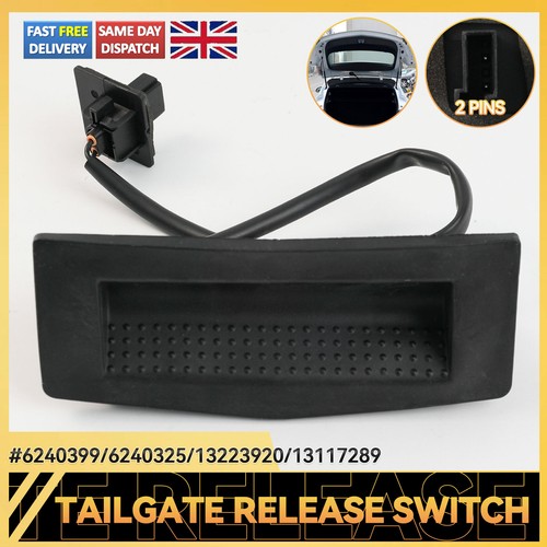 Tailgate boot handle release - boot,