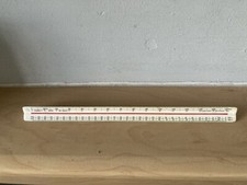 Vintage Blundell Harling Triangular Architects Engineers Metric Scale Rule