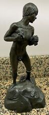 Neil Godfrey Bather Bronze Resin dated 1992 Gay Erotic.  No 1/25 Limited Edition