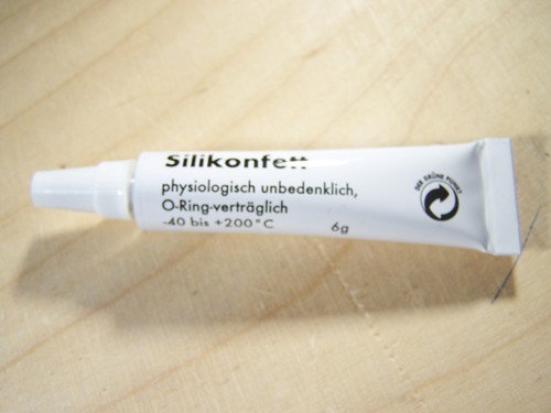 Silicone grease brewing unit - silicone,