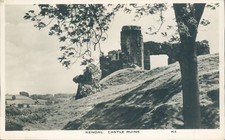 Real photo Kendal castle ruins