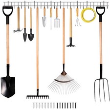Garden Tool Rack Holder Garage