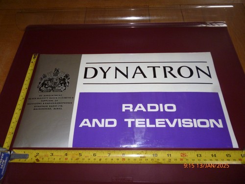 Dynatron radio and television - radio,