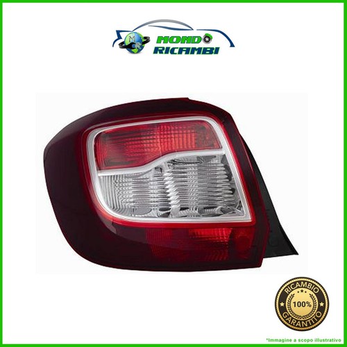 Rear left white red light - -, sx