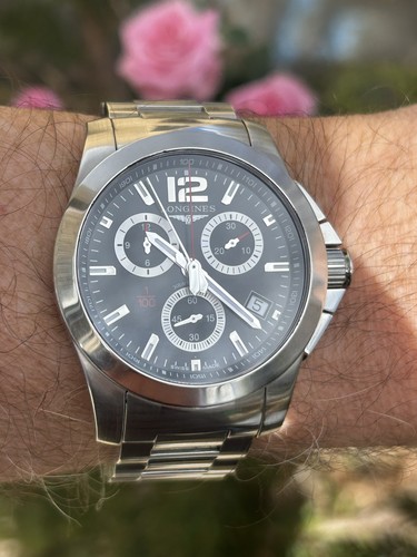 Longines conquest chronograph - longines,