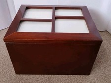 Wooden Photo Storage Display Box  Wooden Photo Picture Frame