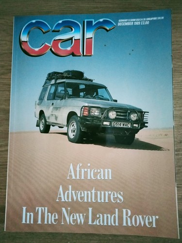 Car magazine dec 1989 - car,