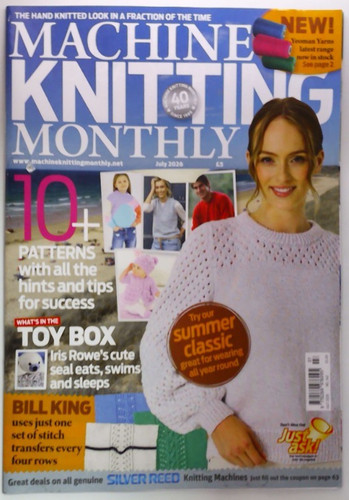 Machine knitting monthly - knitting,