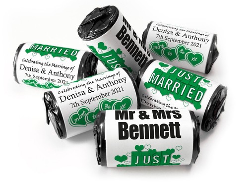 Wedding sweets personalised - sweets,