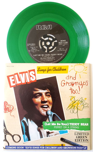 Mint elvis presley teddy bear - elvis, bear/