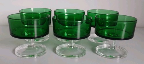 Vintage green stemmed - green,
